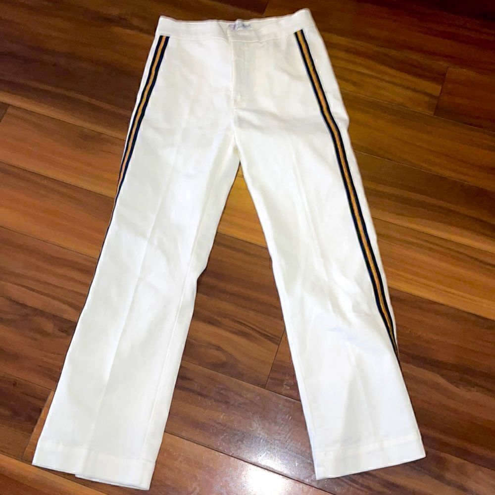 Seafarer White Denim Pants Made In Italy Sz 26 - Picture 7 of 8